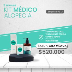 Kit Tratamiento Intensivo Para Alopecia Starter Pluss Tres Meses 7 Kit Capilar En Casa Tres Meses