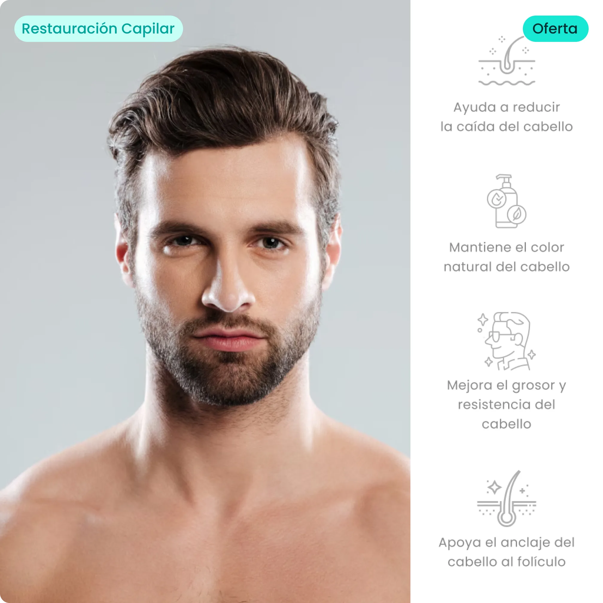 Shampoo Para Canas y Anticaída Renew 4 Shampoo Para Canas y Anticaída Renew - Image 2