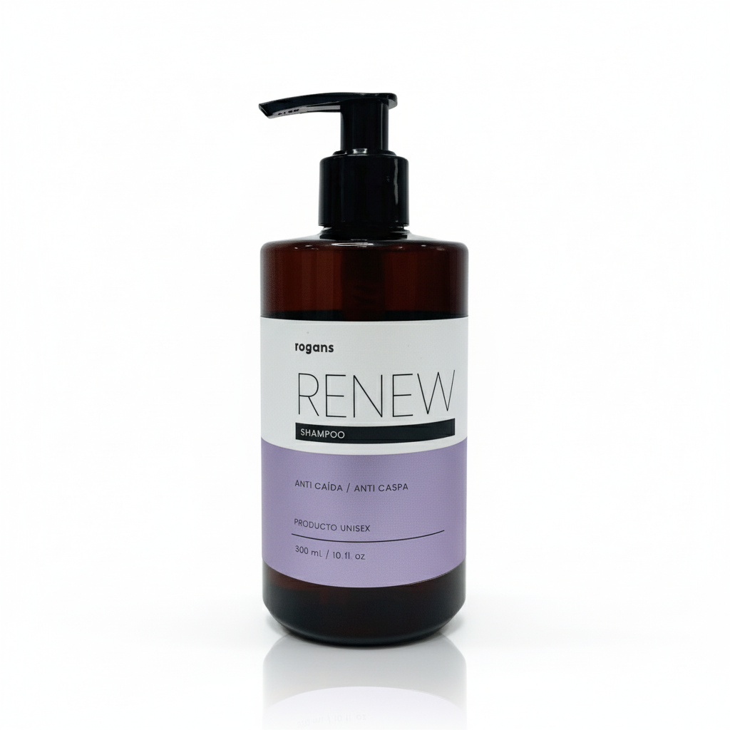 Shampoo Para Canas y Anticaída Renew 3 Anticaída y Anticanas