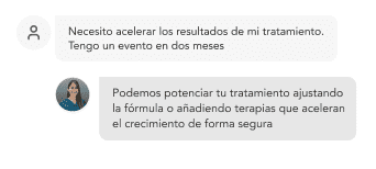 Chat de seguimiento médico