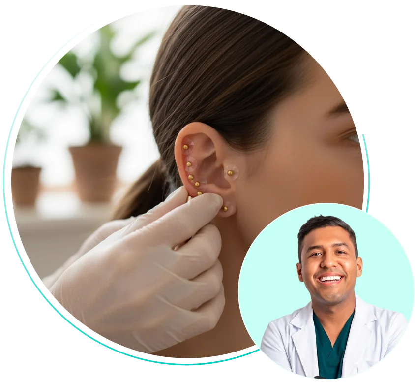 Auriculoterapia en Rogans