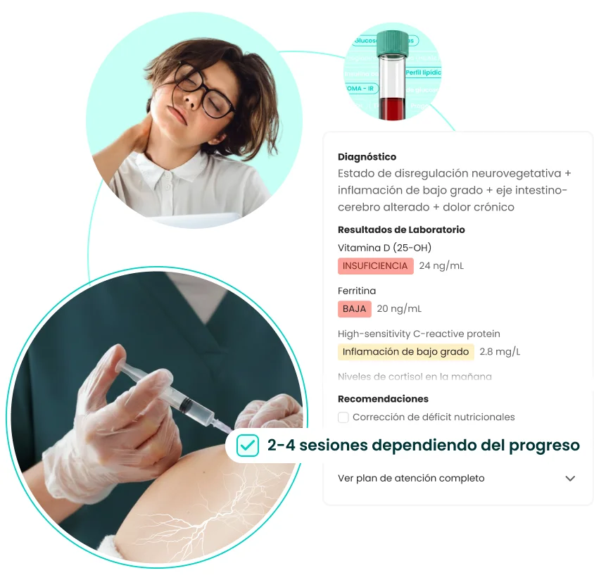 Equipo médico de terapia neural Rogans