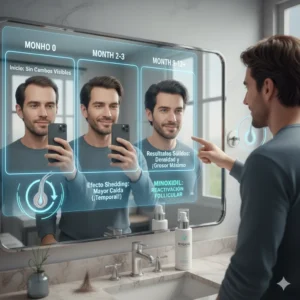 Cuándo se ven los resultados del Minoxidil