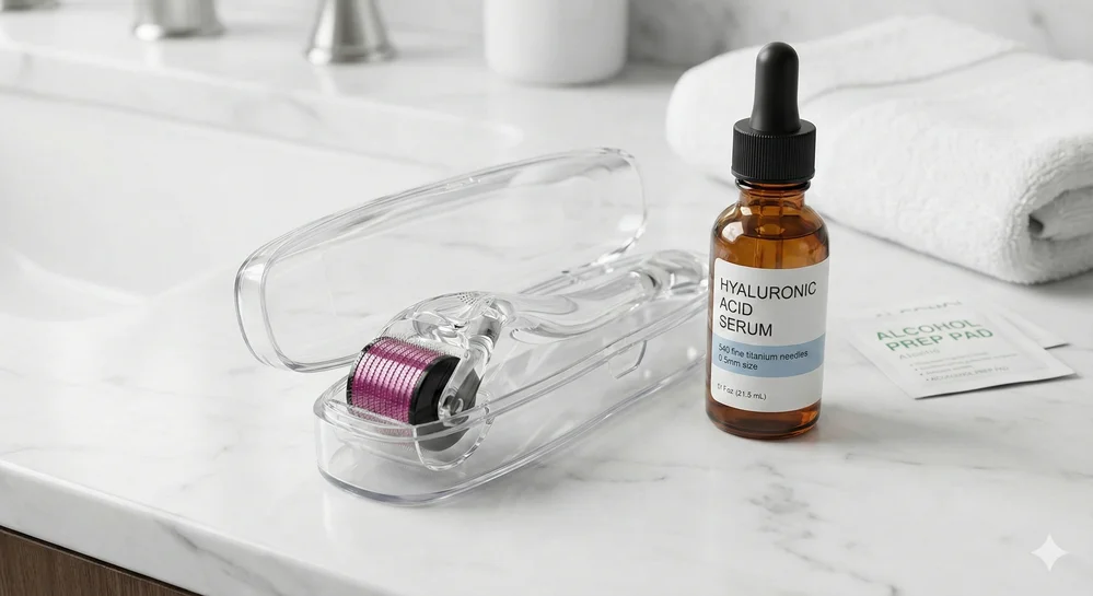 post | Dermaroller facial: Cómo usarlo correctamente para estimular barba y piel