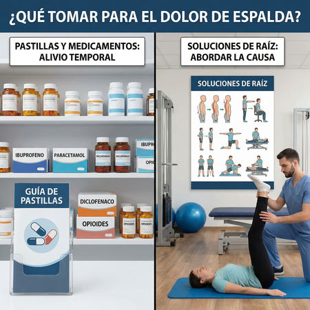 post | ¿Qué tomar para el dolor de espalda? Guía de pastillas y medicamentos vs. Soluciones de raíz
